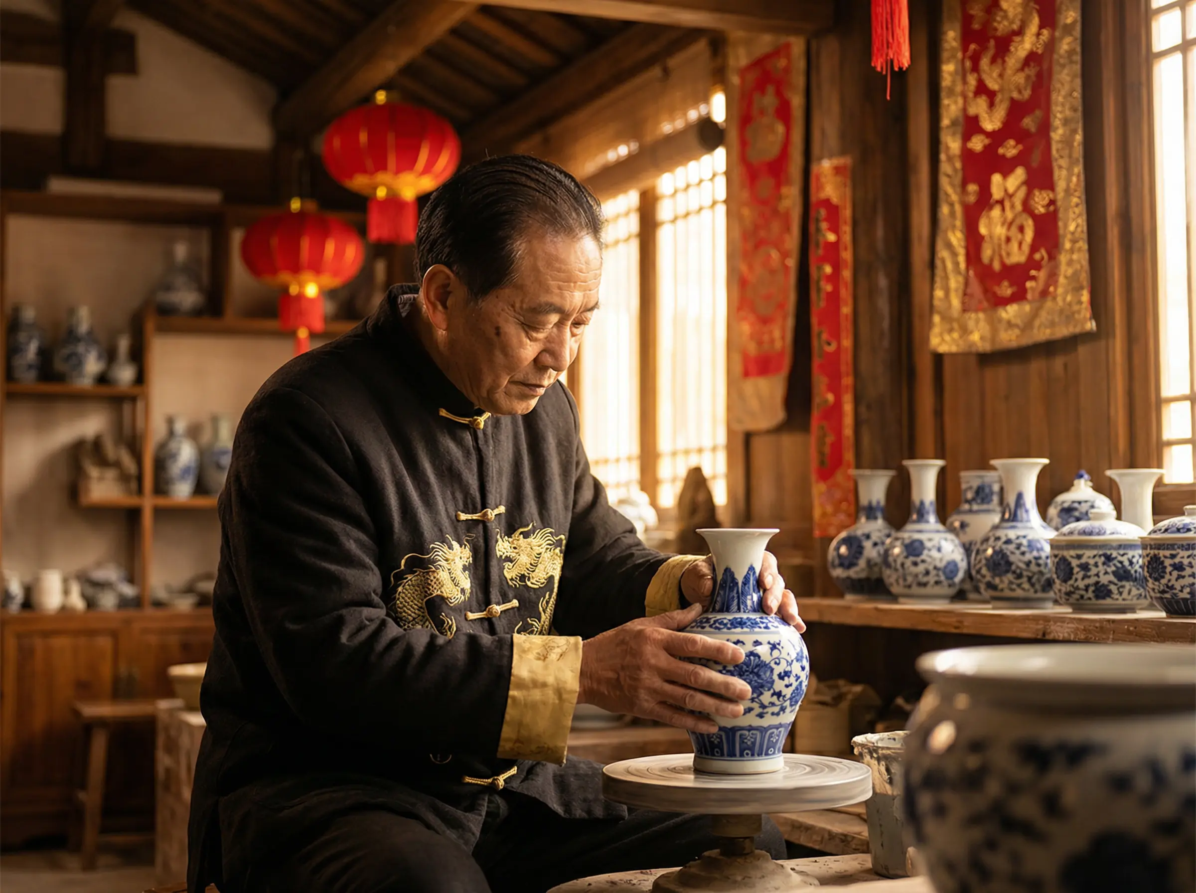 射雕英雄传古天乐 瓷器工艺视频封面